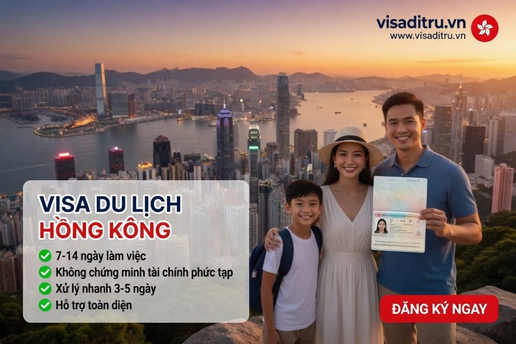 dịch vụ visa du lịch Hong Kong
