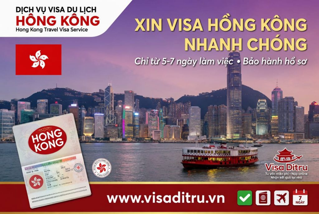 visa du lịch hongkong