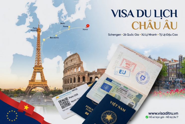 dịch vụ visa du lịch châu âu