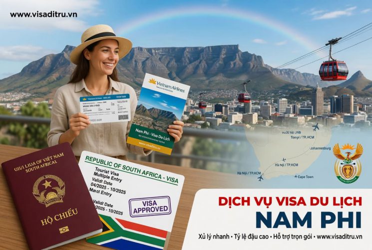 visa du lịch Nam Phi
