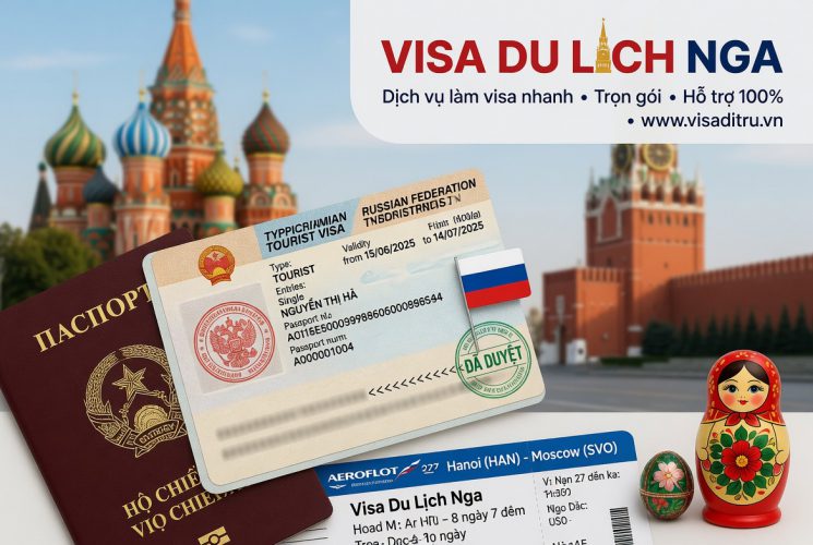 dịch vụ visa du lịch nga