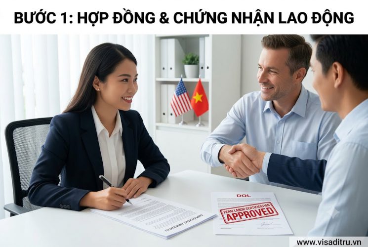 làm việc định cư mỹ diện EB3