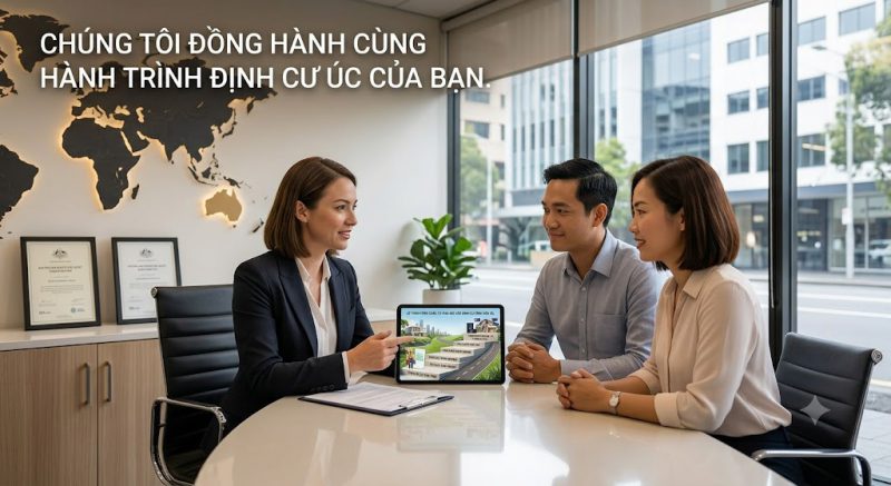 làm việc định cư úc diện visa 482