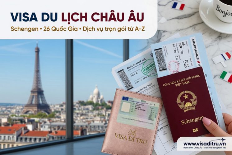 visa du lịch châu âu