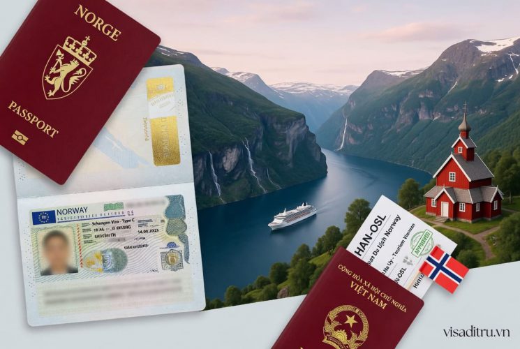 visa du lịch na uy